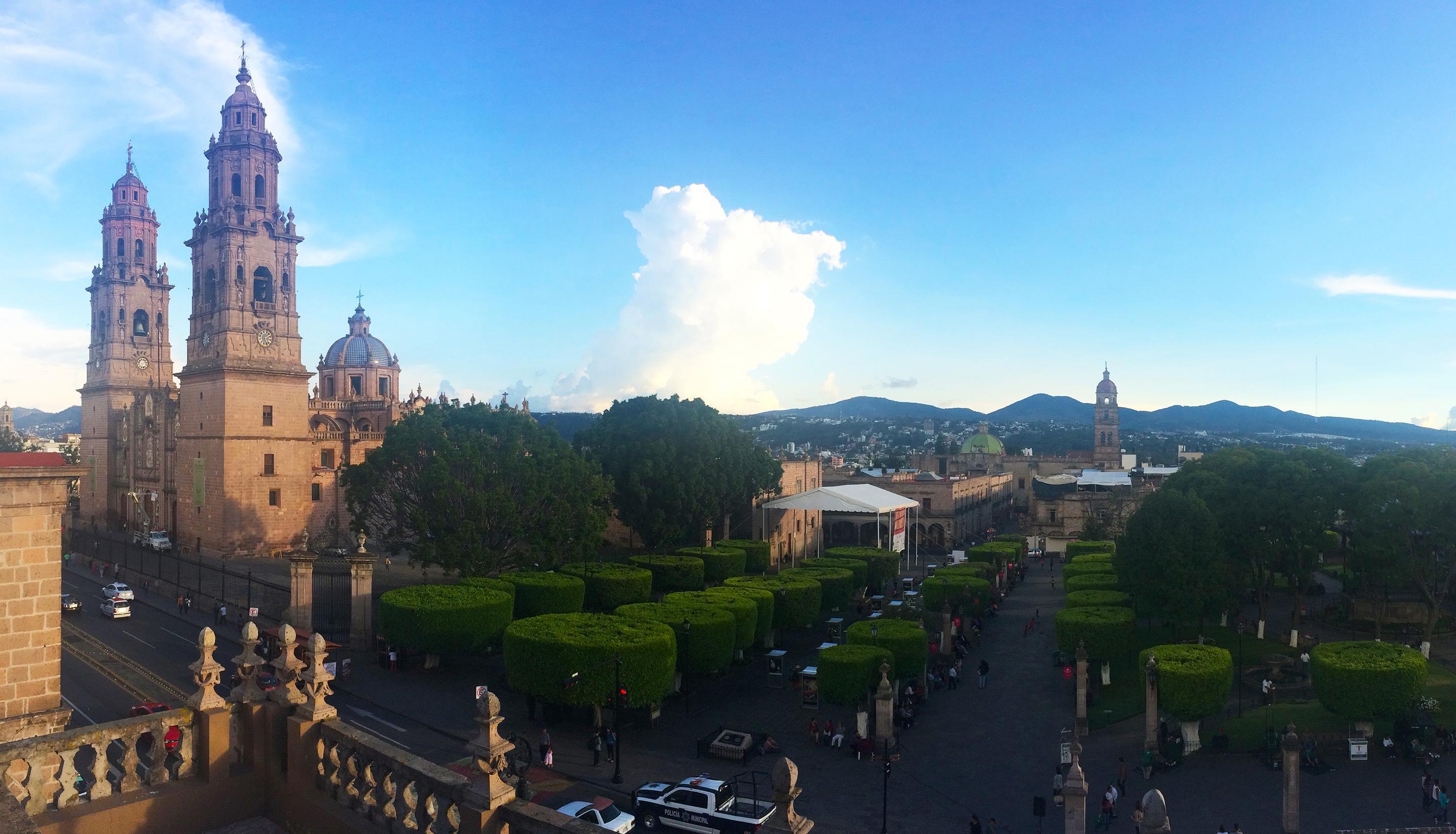 Hotel Alameda Centro Historico Morelia Eksteriør bilde